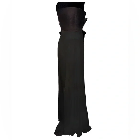 Giorgio Armani Black Strapless Dress - Picture 4 of 6